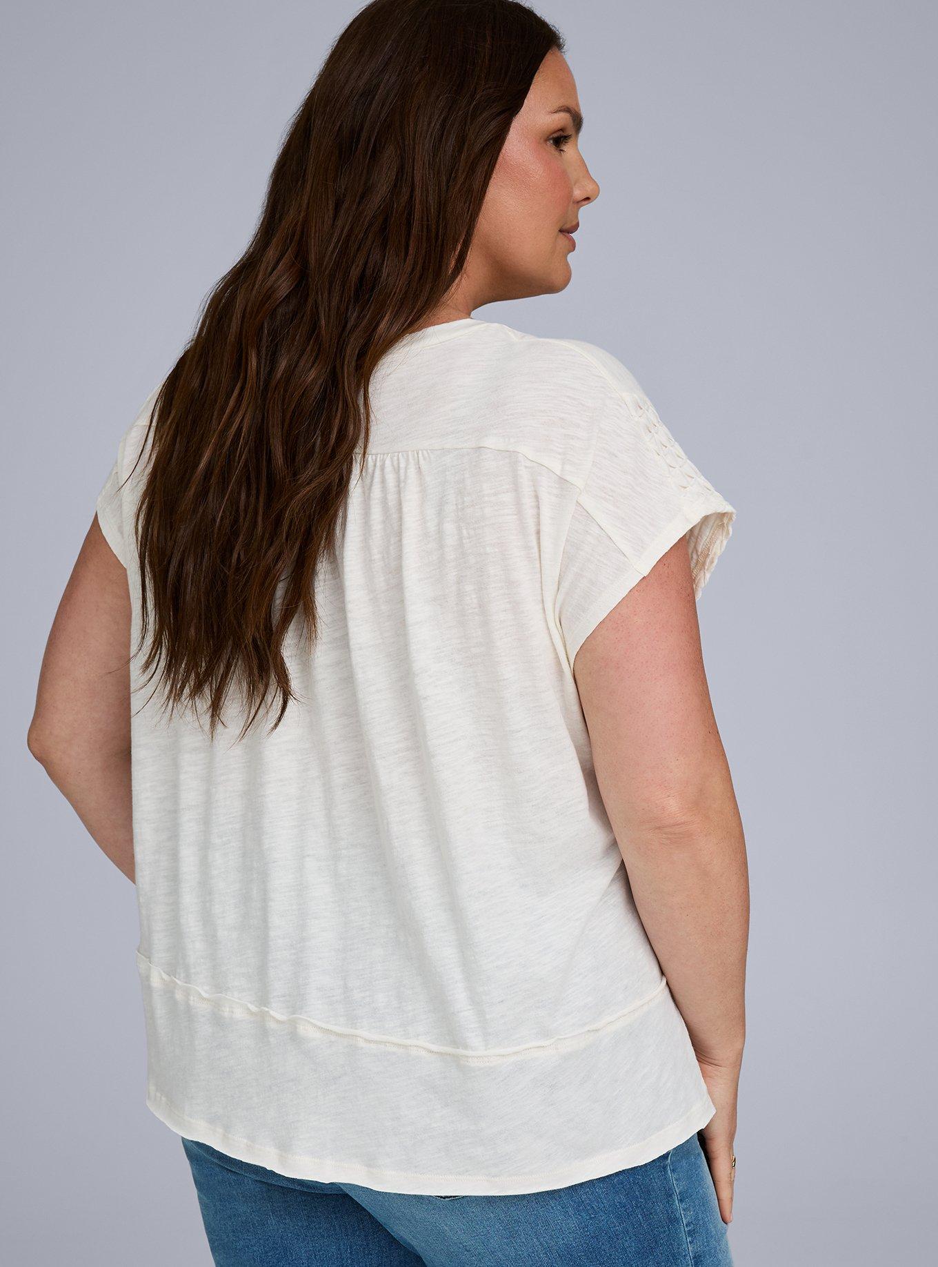 Belle Isle Pintuck Trapeze Top
