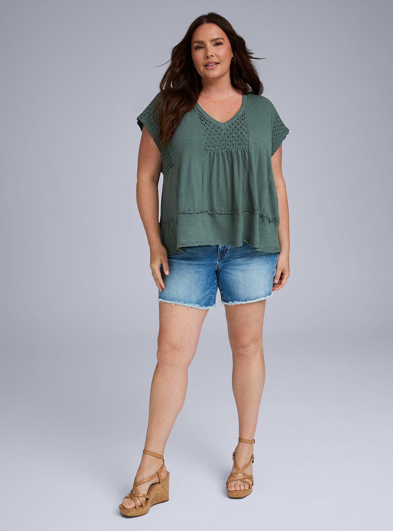 Belle Isle Pintuck Trapeze Top