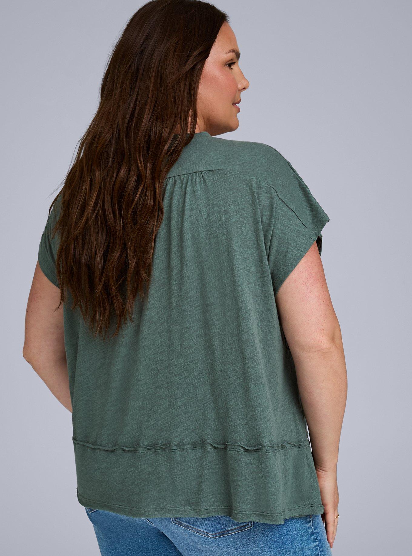 Belle Isle Pintuck Trapeze Top
