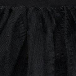 Plus Size Halloween Foxy Tutu Dress, DEEP BLACK, swatch