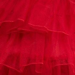 Plus Size Halloween Foxy Tutu Dress, JESTER RED, swatch