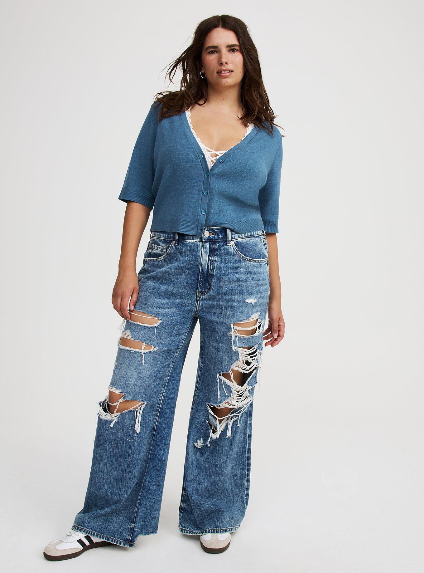 Button-Front Shrug