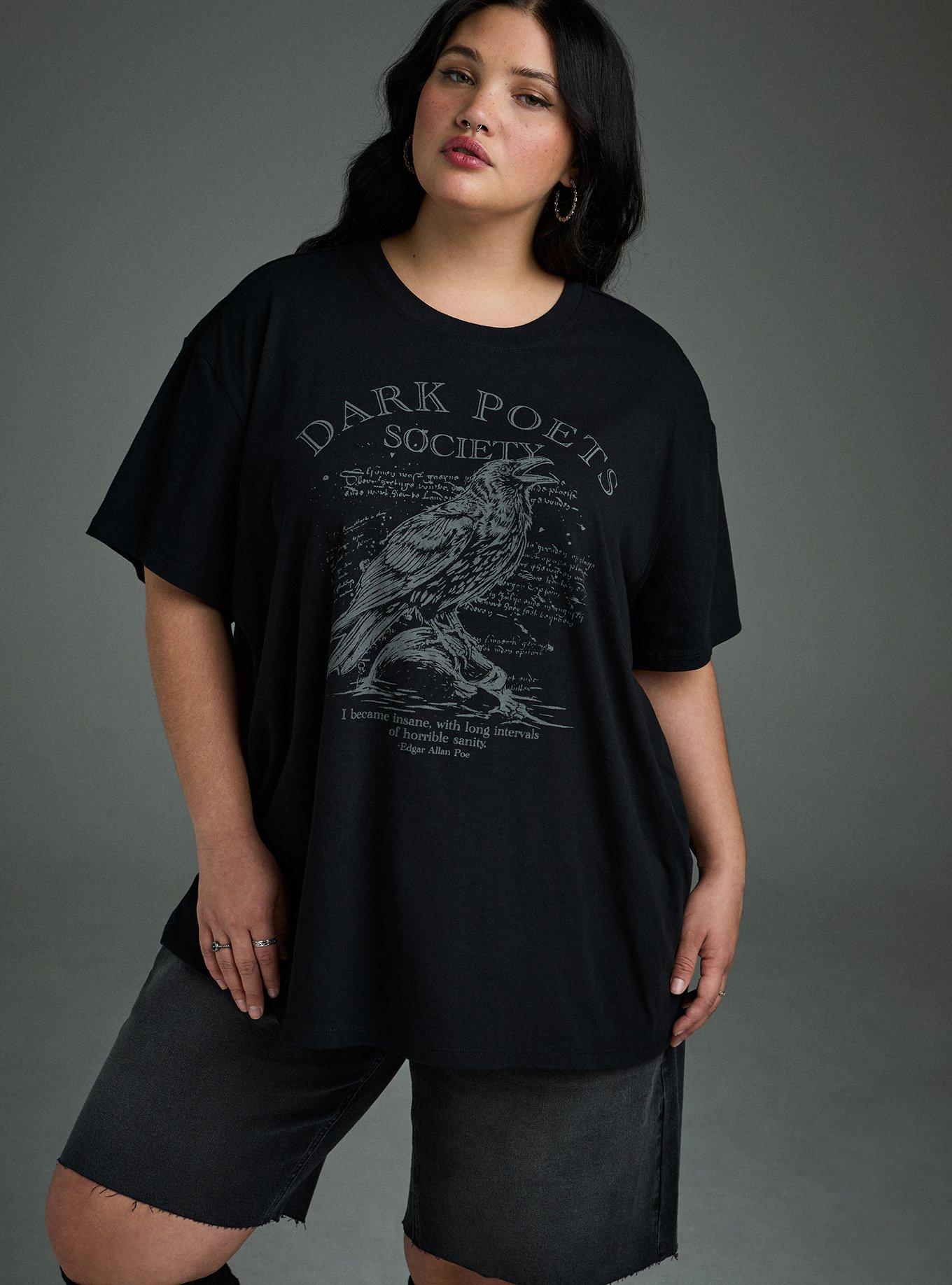 Nightfall Oversized Heritage Jersey Tee, DARK POETS DEEP BLACK, hi-res