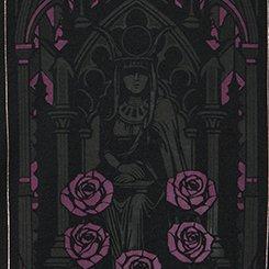 NIGHTFALL OVERSIZED HERITAGE JERSEY TEE, HIGH PRIESTESS DEEP BLACK, swatch