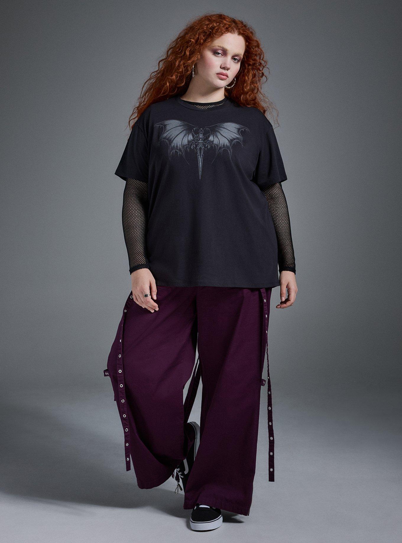 Nightfall Oversized Heritage Jersey Tee, DAGGER BAT, alternate