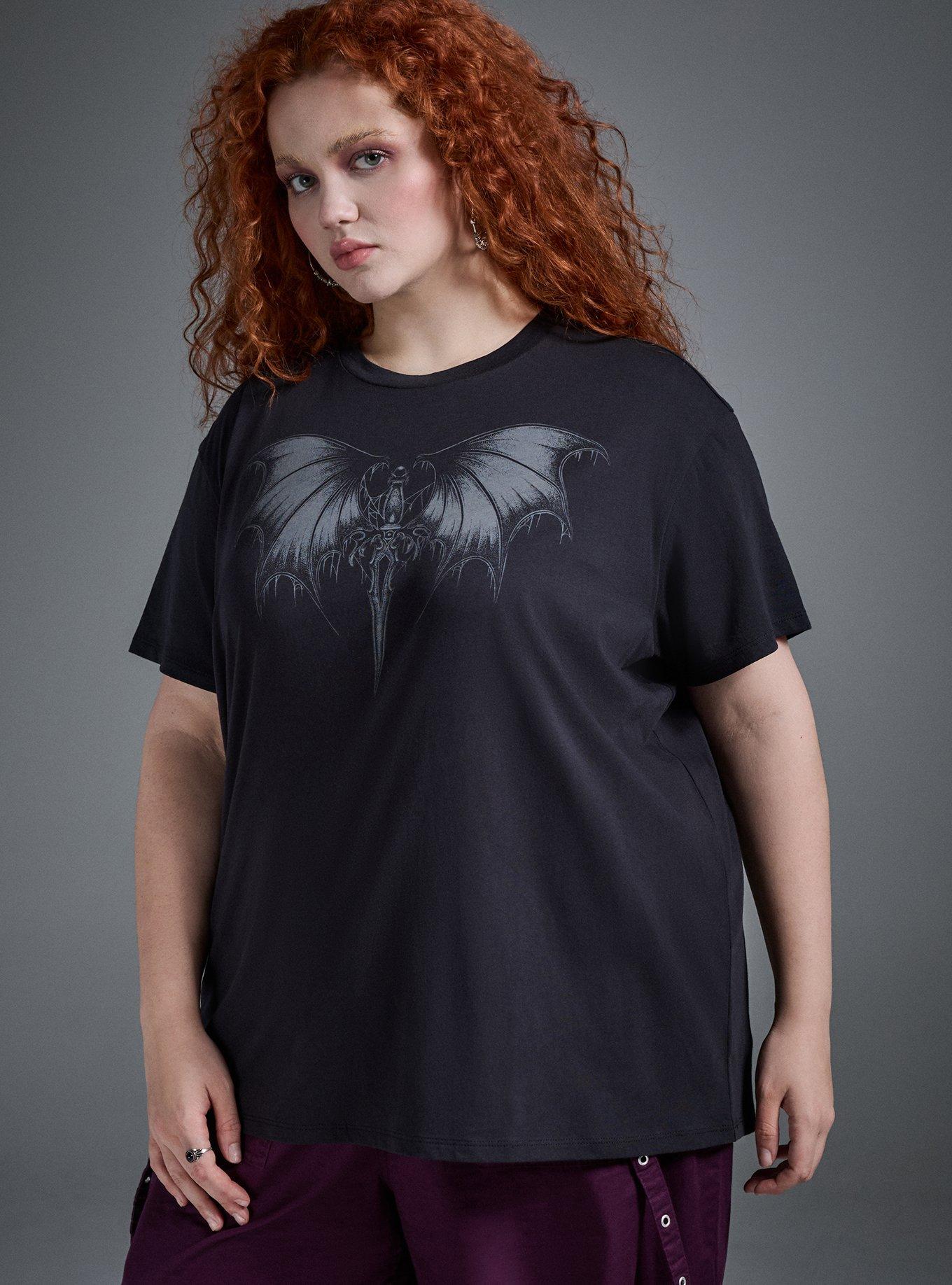 Nightfall Oversized Heritage Jersey Tee, DAGGER BAT, alternate