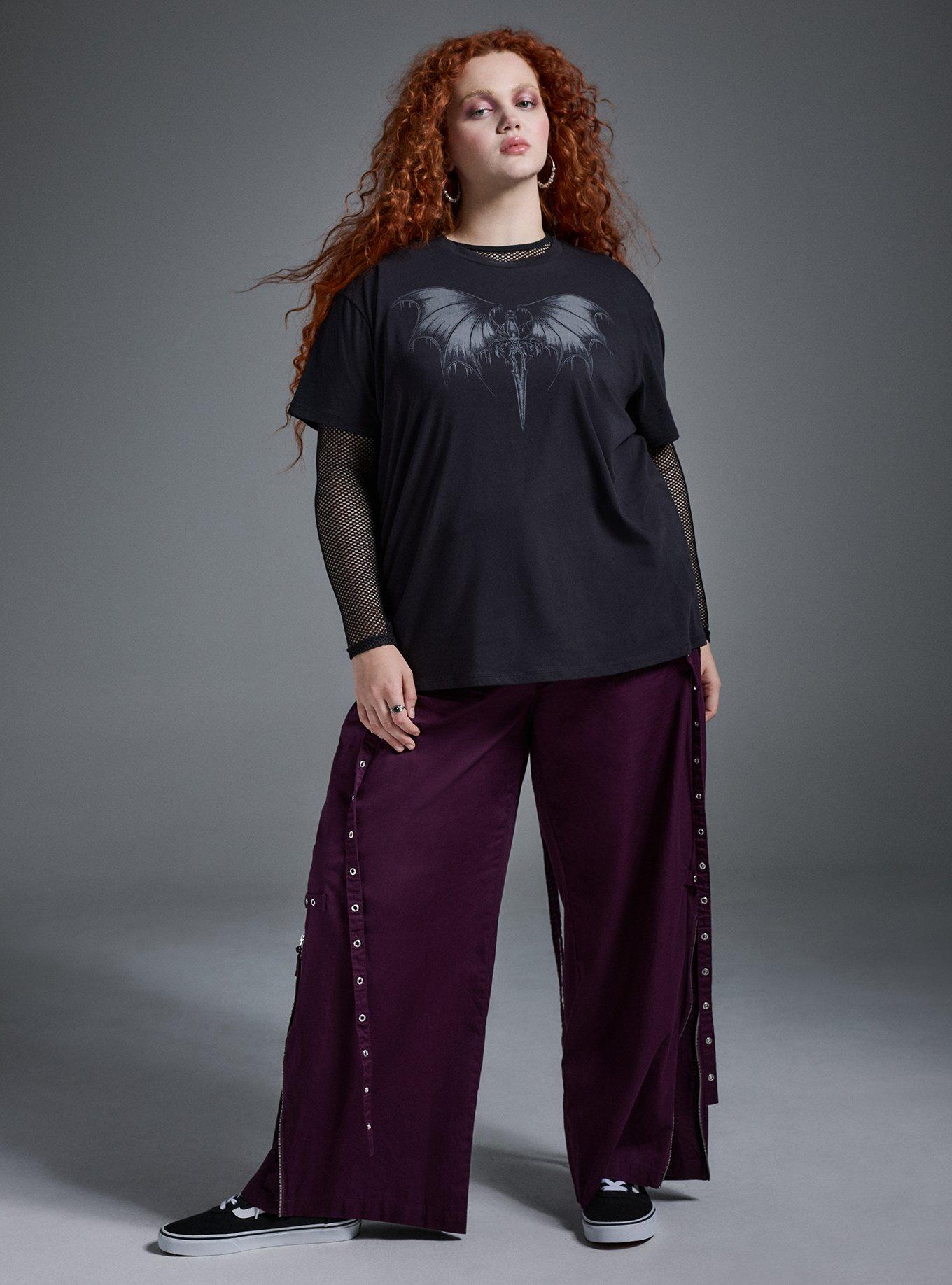 Nightfall Oversized Heritage Jersey Tee, DAGGER BAT, alternate