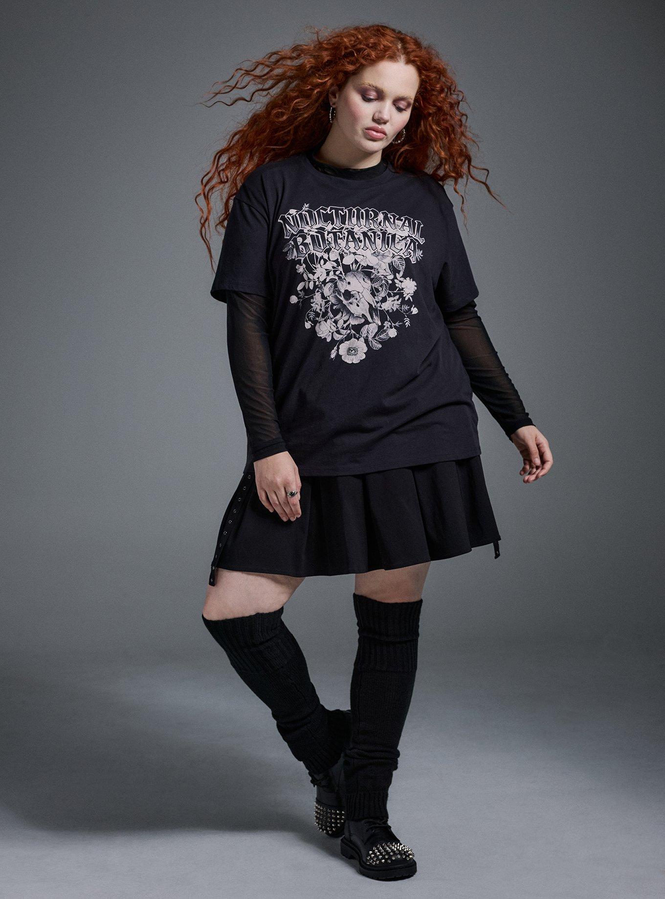 Nightfall Oversized Heritage Jersey Tee, NOCTURNAL BOTANICA, alternate