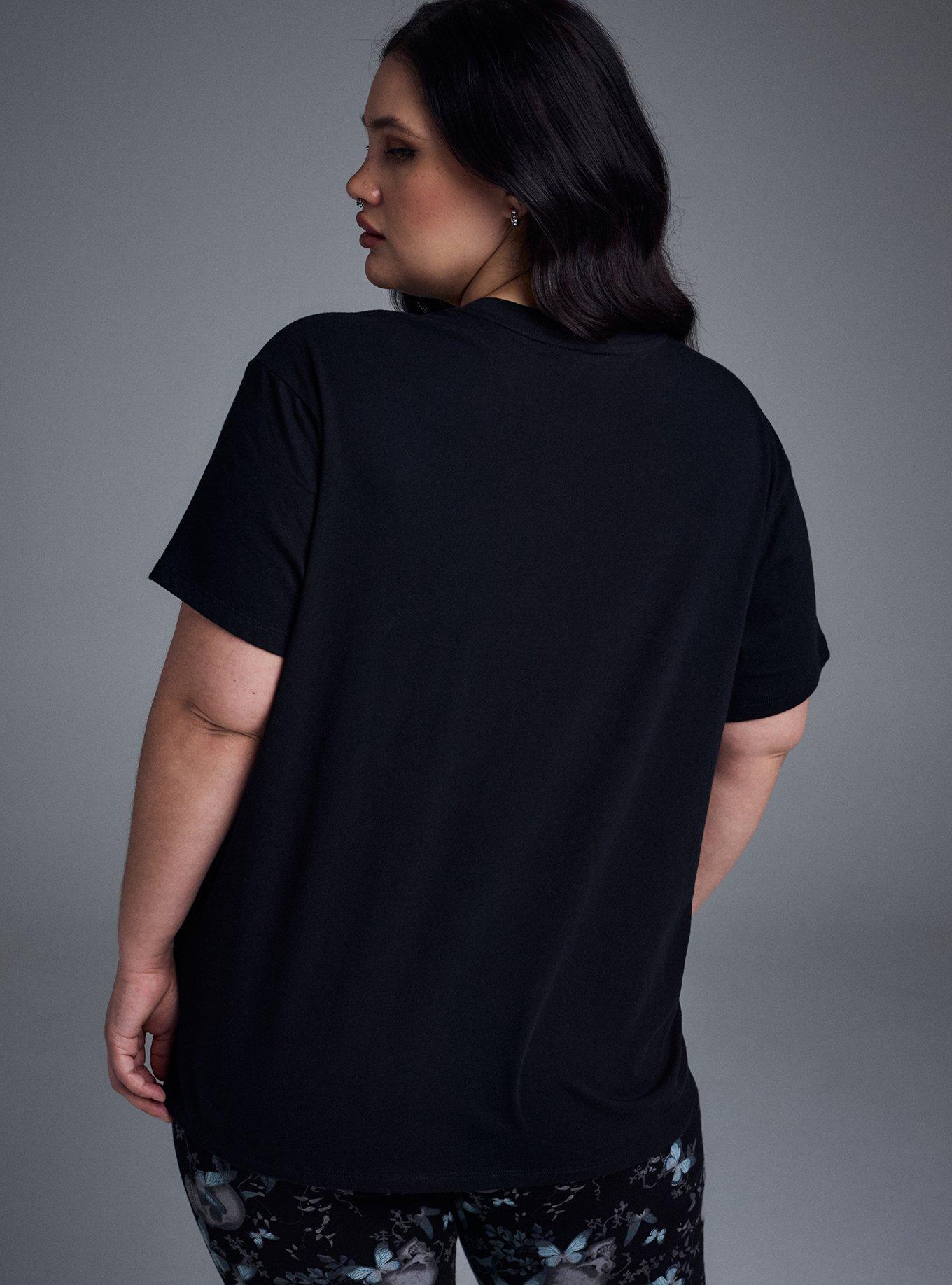 Plus Size Nightfall Oversized Heritage Jersey Tee, SKULL JAR, alternate