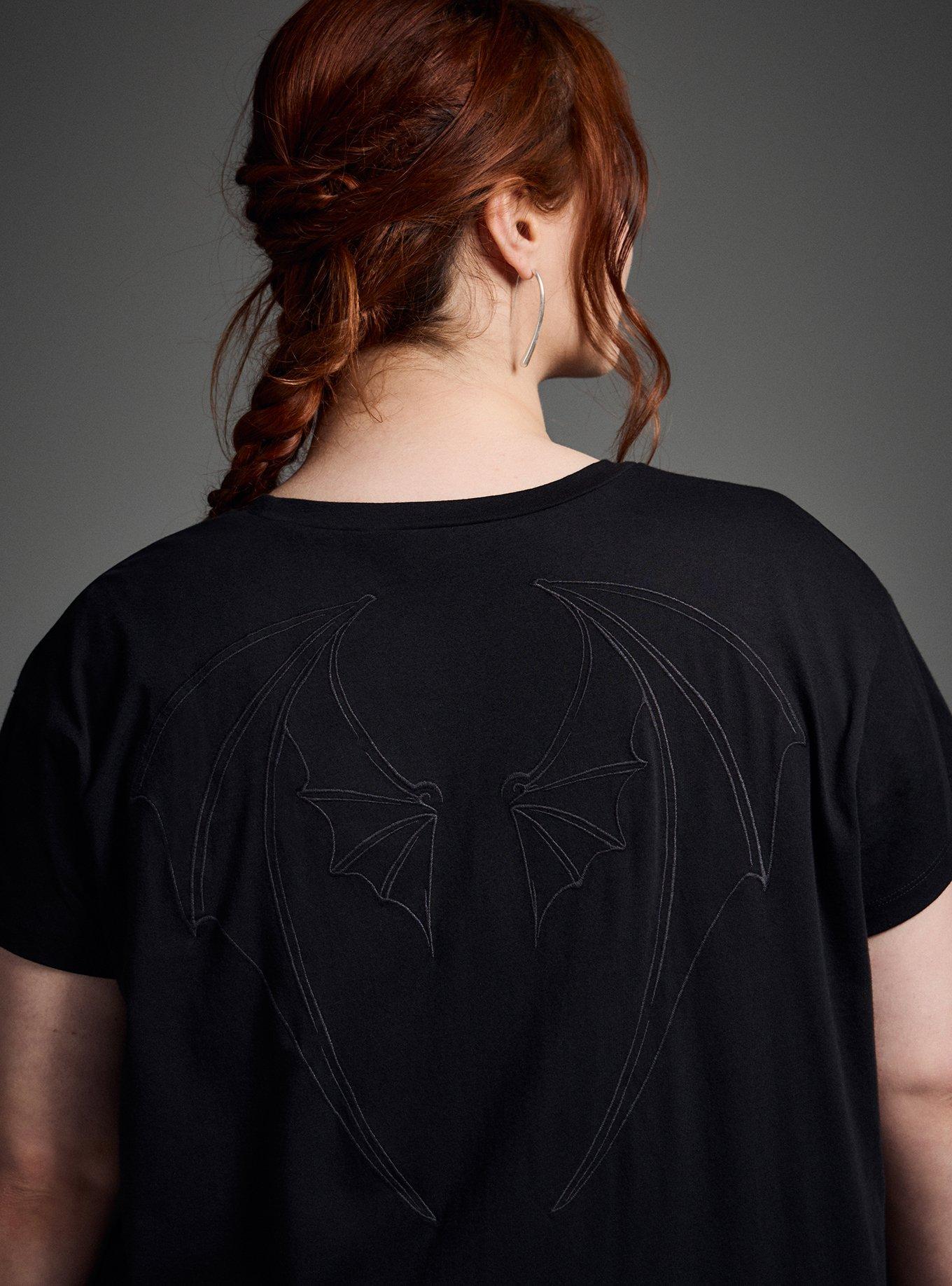Nightfall Oversized Mesh Detail Tee