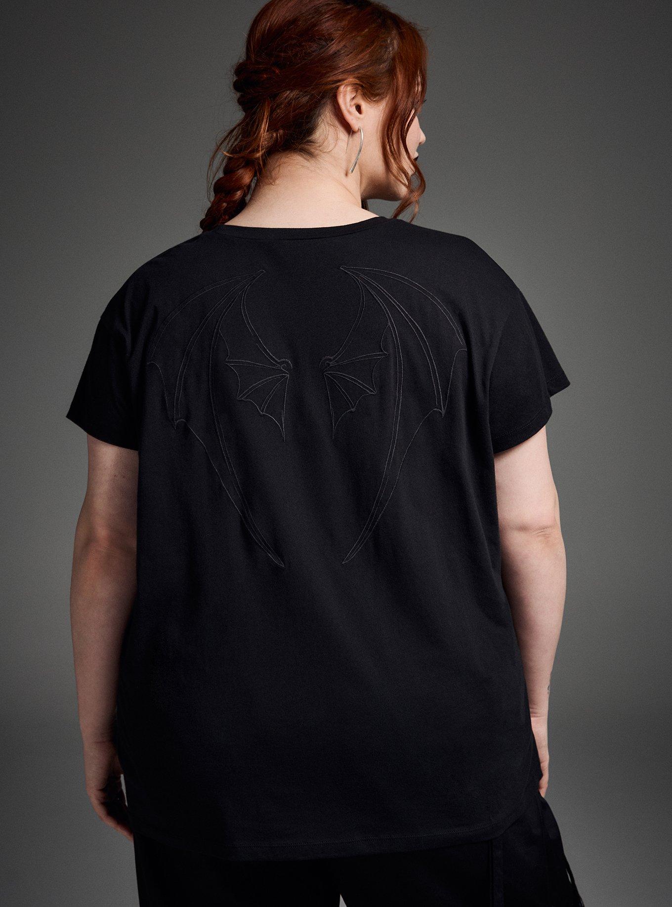Nightfall Oversized Mesh Detail Tee