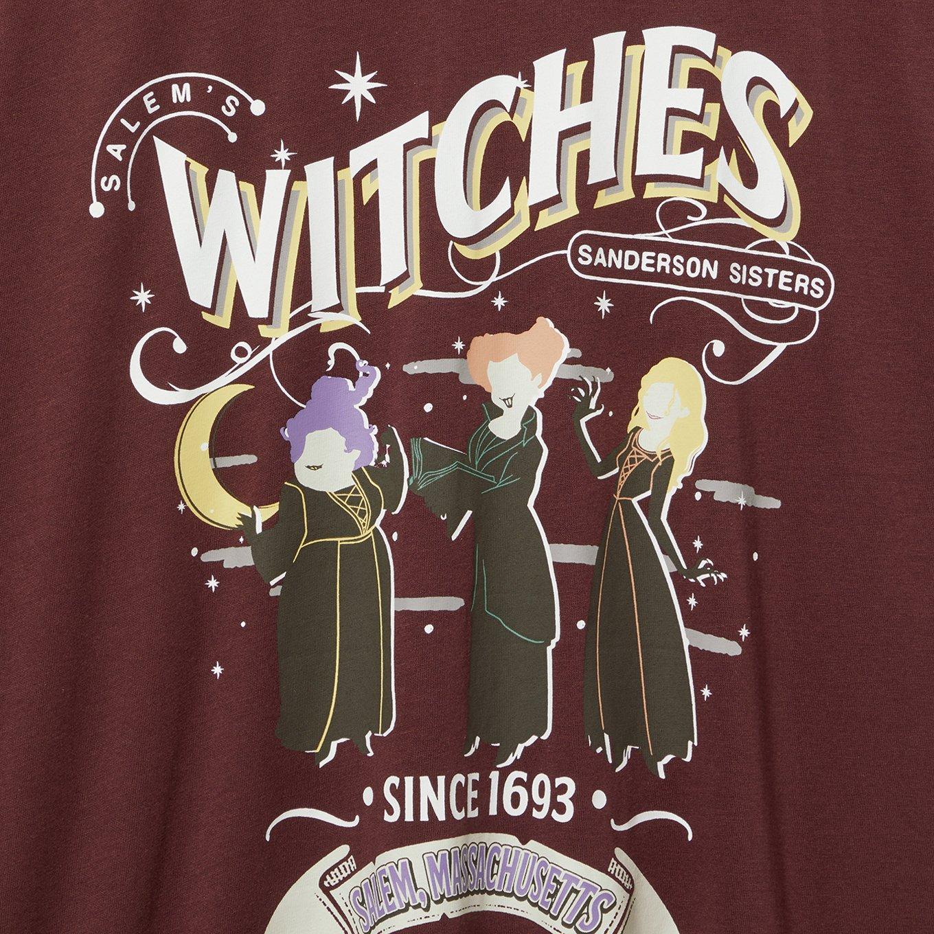 Disney Hocus Pocus Relaxed Cotton Jersey Tee, HOCUS POCUS SASSAFRAS, swatch