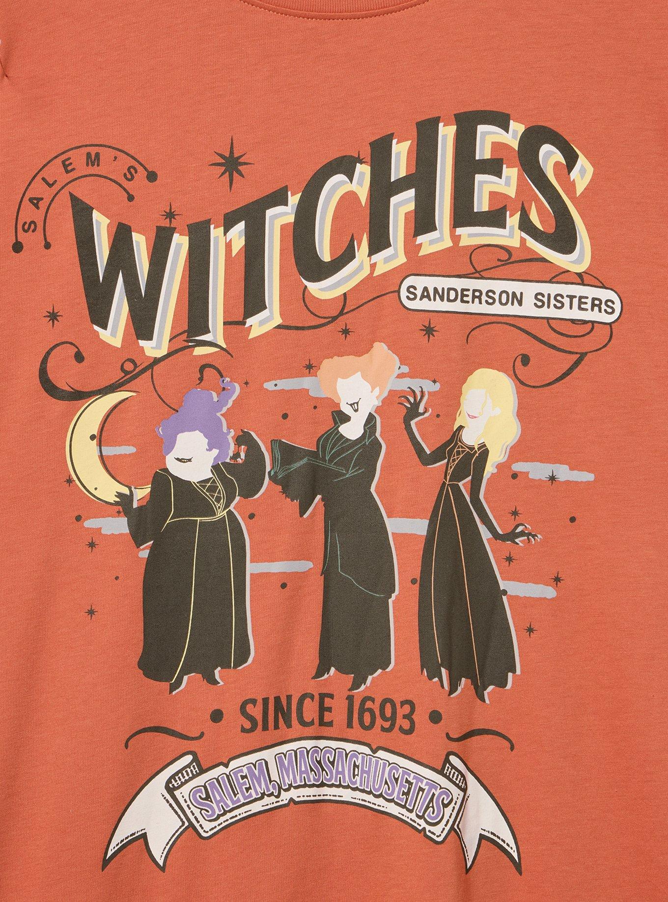 Disney Hocus Pocus Relaxed Cotton Jersey Tee, HOCUS POCUS WITCHES ARAGON, alternate