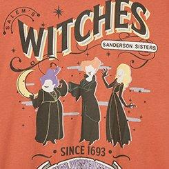 Disney Hocus Pocus Relaxed Cotton Jersey Tee, HOCUS POCUS WITCHES ARAGON, swatch