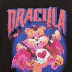 Care Bears Oversized Cotton Jersey Tunic Tee, CARE BEARS DEEP BLACK, swatch