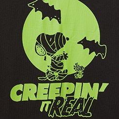 Peanuts Classic Cotton Jersey Tee, PEANUTS DEEP BLACK, swatch