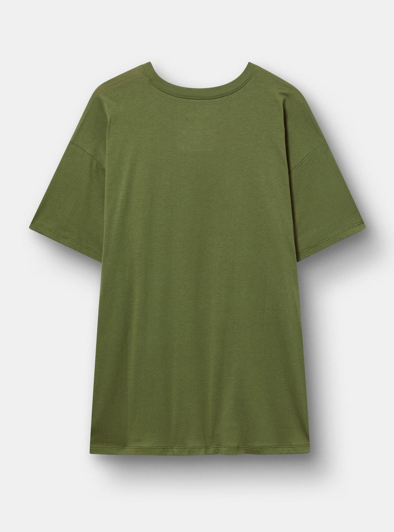 Disney Tinkerbell Oversized Cotton Tunic Tee