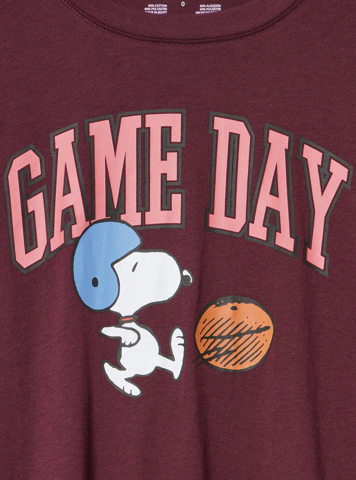 Peanuts Relaxed Cotton Crew Tee