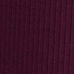 Plus Size Textured Rib Lounge Hoodie, POTENT PURPLE, swatch