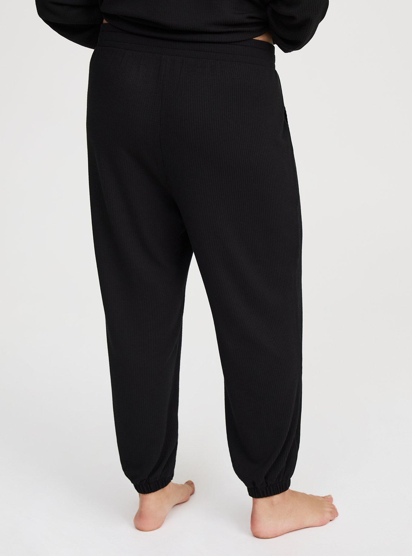 Textured Fleece Relaxed Lounge Jogger