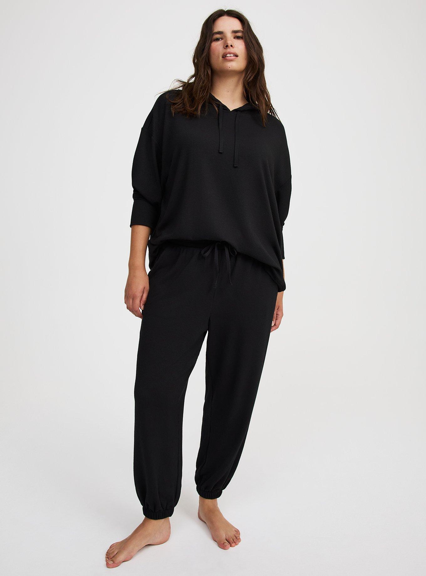 Textured Fleece Relaxed Lounge Jogger