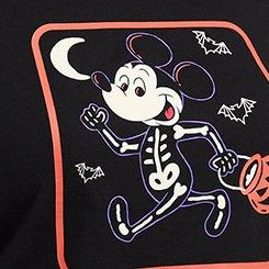 Mickey Mouse Halloween Lounge Top, MICKEY BOO DEEP BLACK, swatch