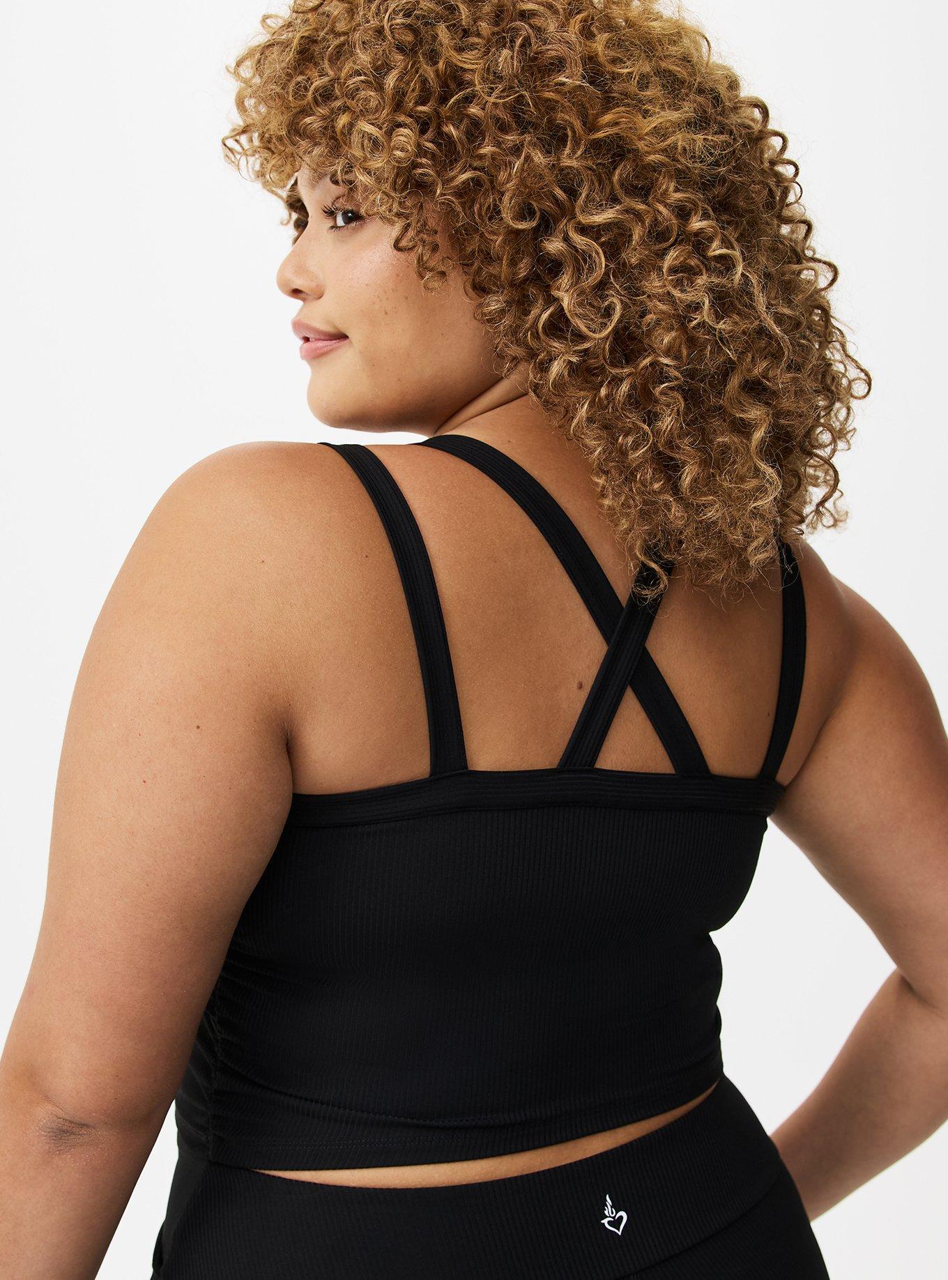Performance Rib Longline Active Sports Bra