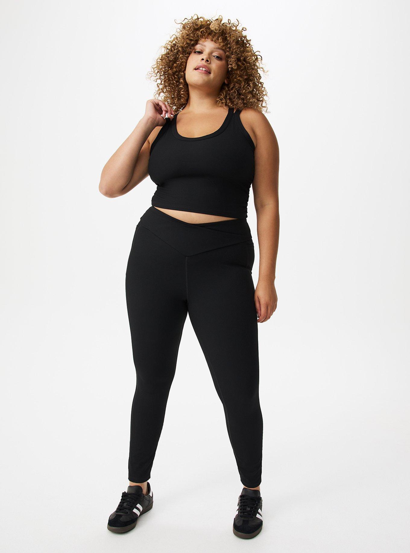 Performance Rib Longline Active Sports Bra