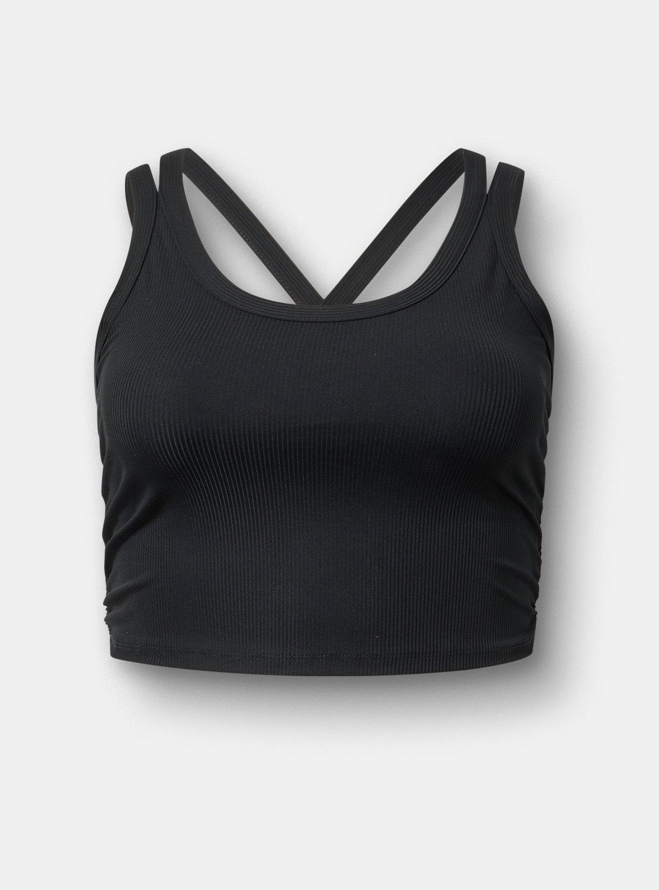 Performance Rib Longline Active Sports Bra