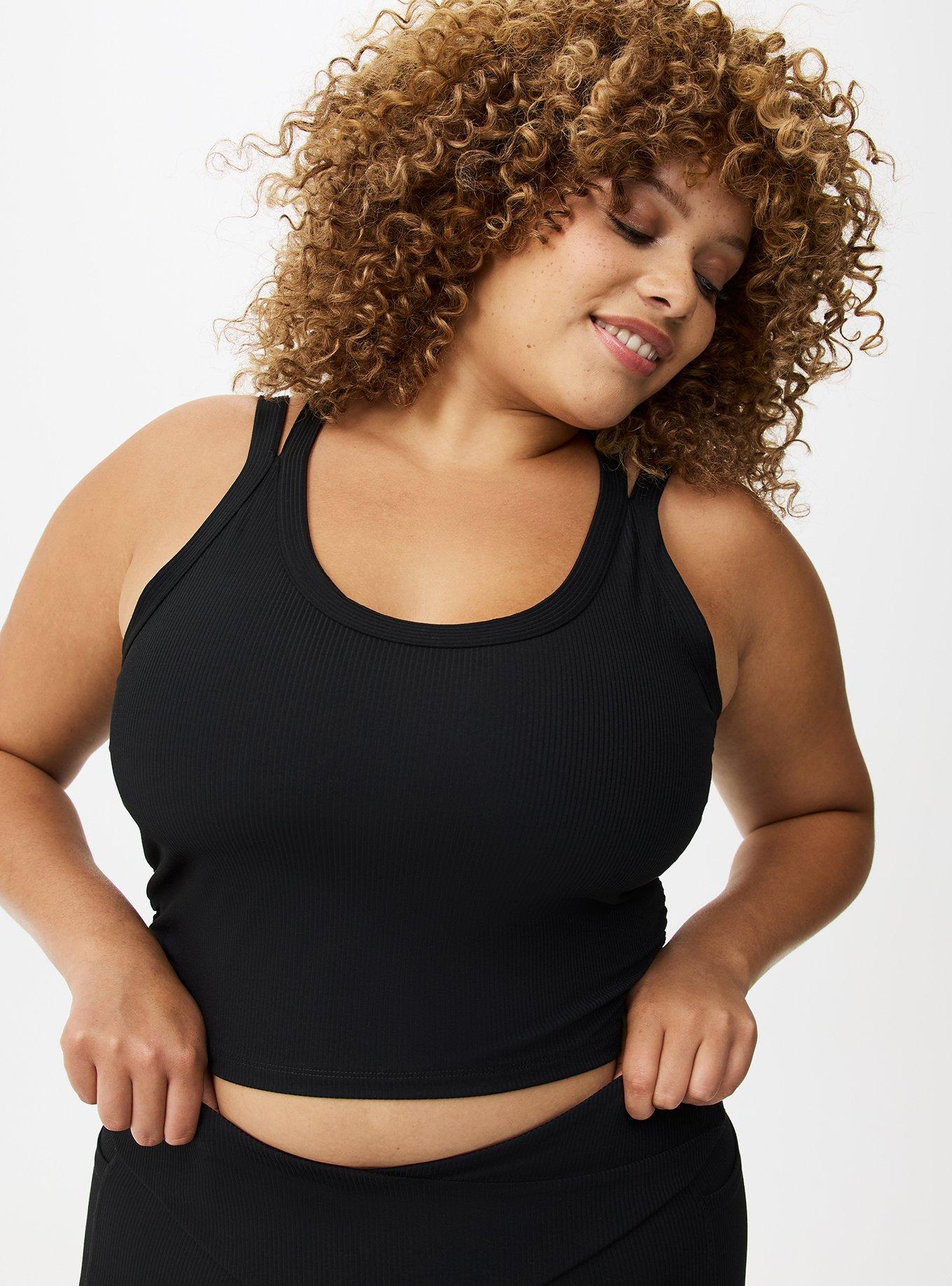 Performance Rib Longline Active Sports Bra
