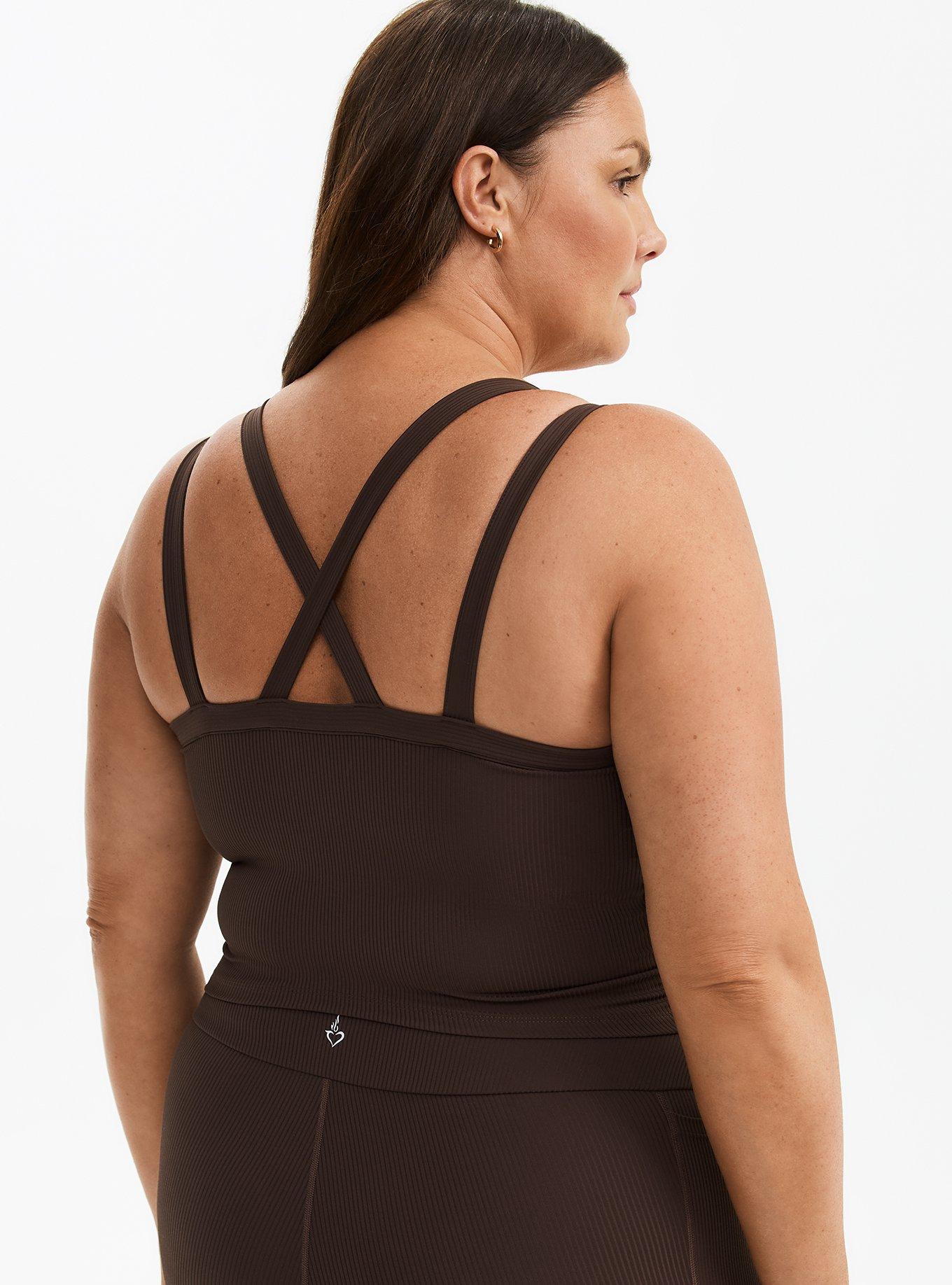 Performance Rib Longline Active Sports Bra