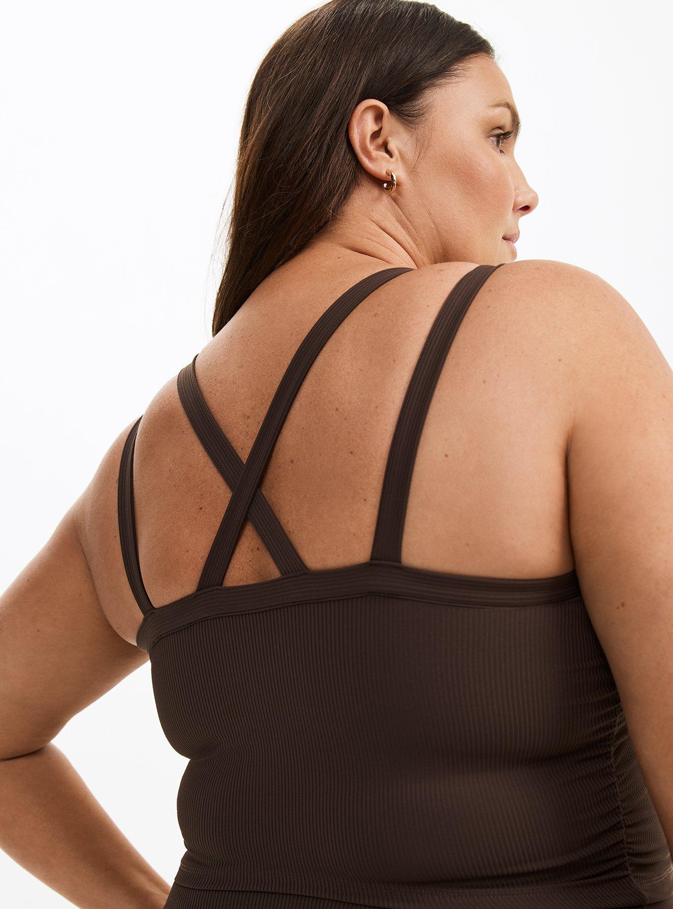 Performance Rib Longline Active Sports Bra