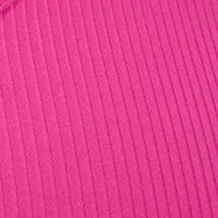 TRU Performance Rib Longline Active Sports Bra, FUCHSIA RED, swatch
