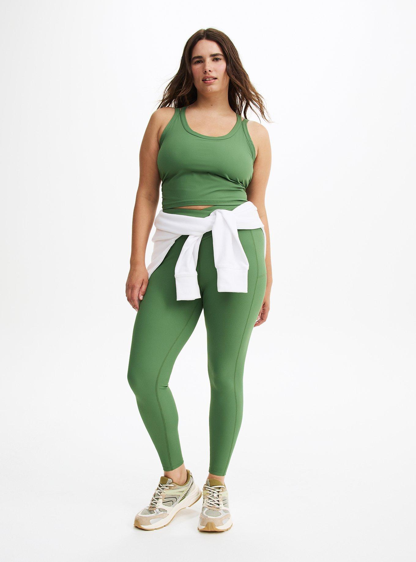 Performance Rib Longline Active Sports Bra