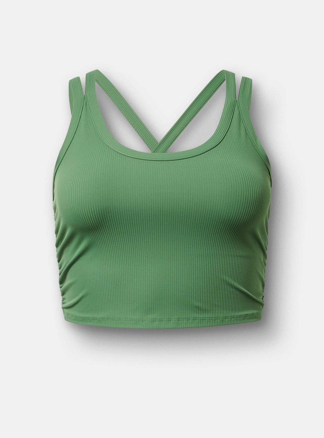 Performance Rib Longline Active Sports Bra
