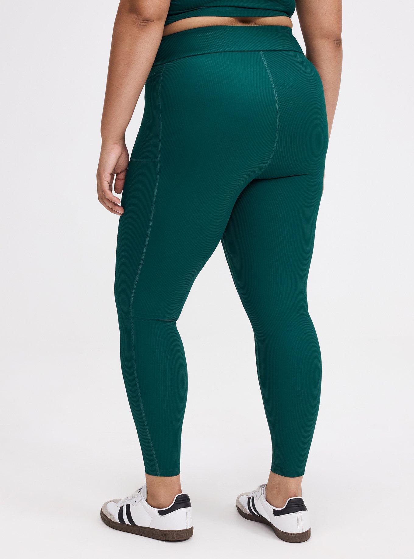 TRU Performance Rib V-Band Active Legging, BOTANICAL GARDEN, alternate