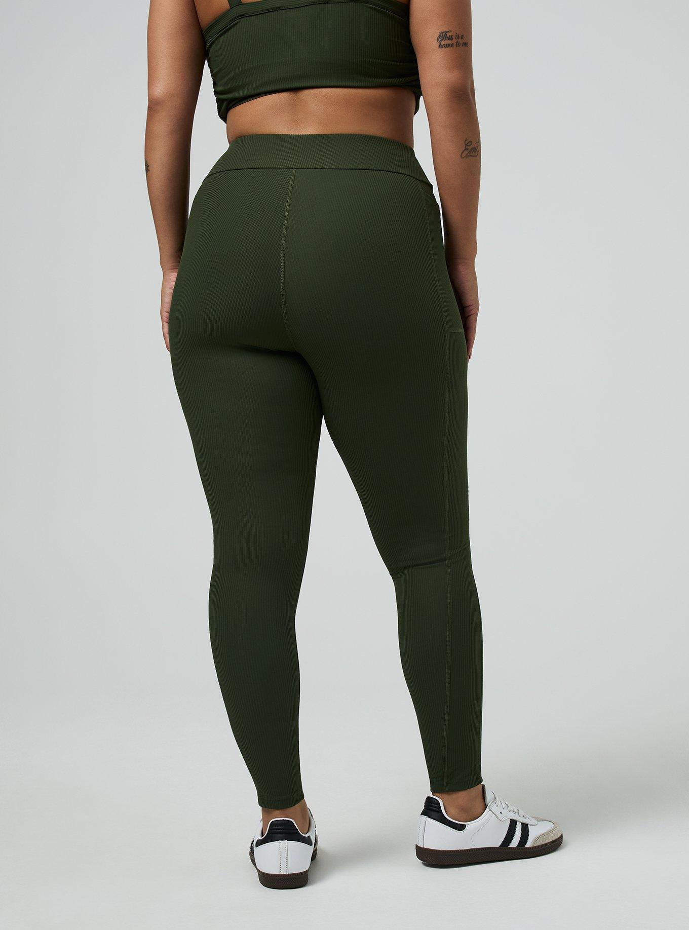 PERFORMANCE RIB V BAND ACTIVE LEGGING, FOREST NIGHT, alternate