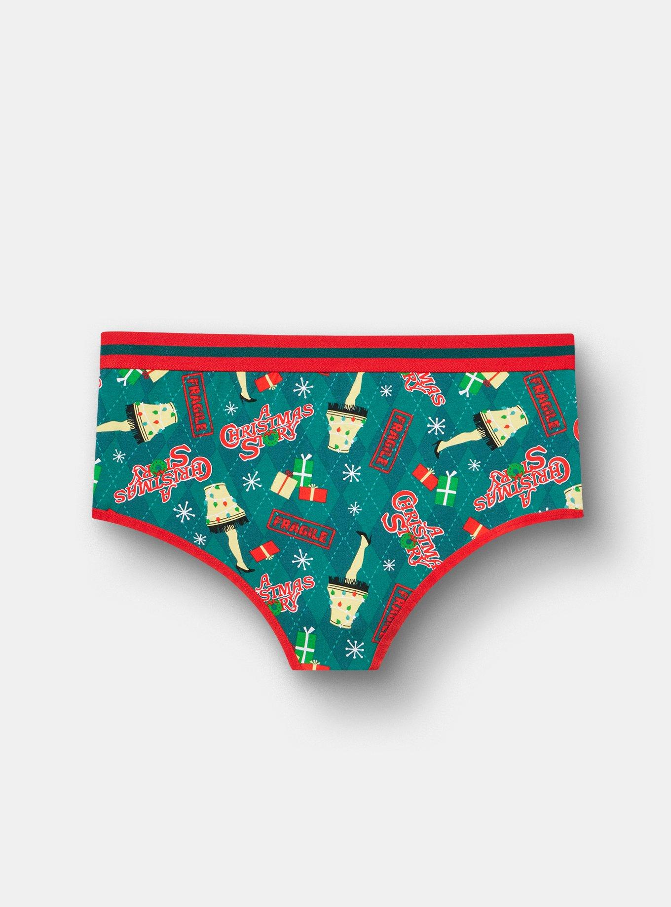 A Christmas Story Mid-Rise Cotton Cheeky Panty