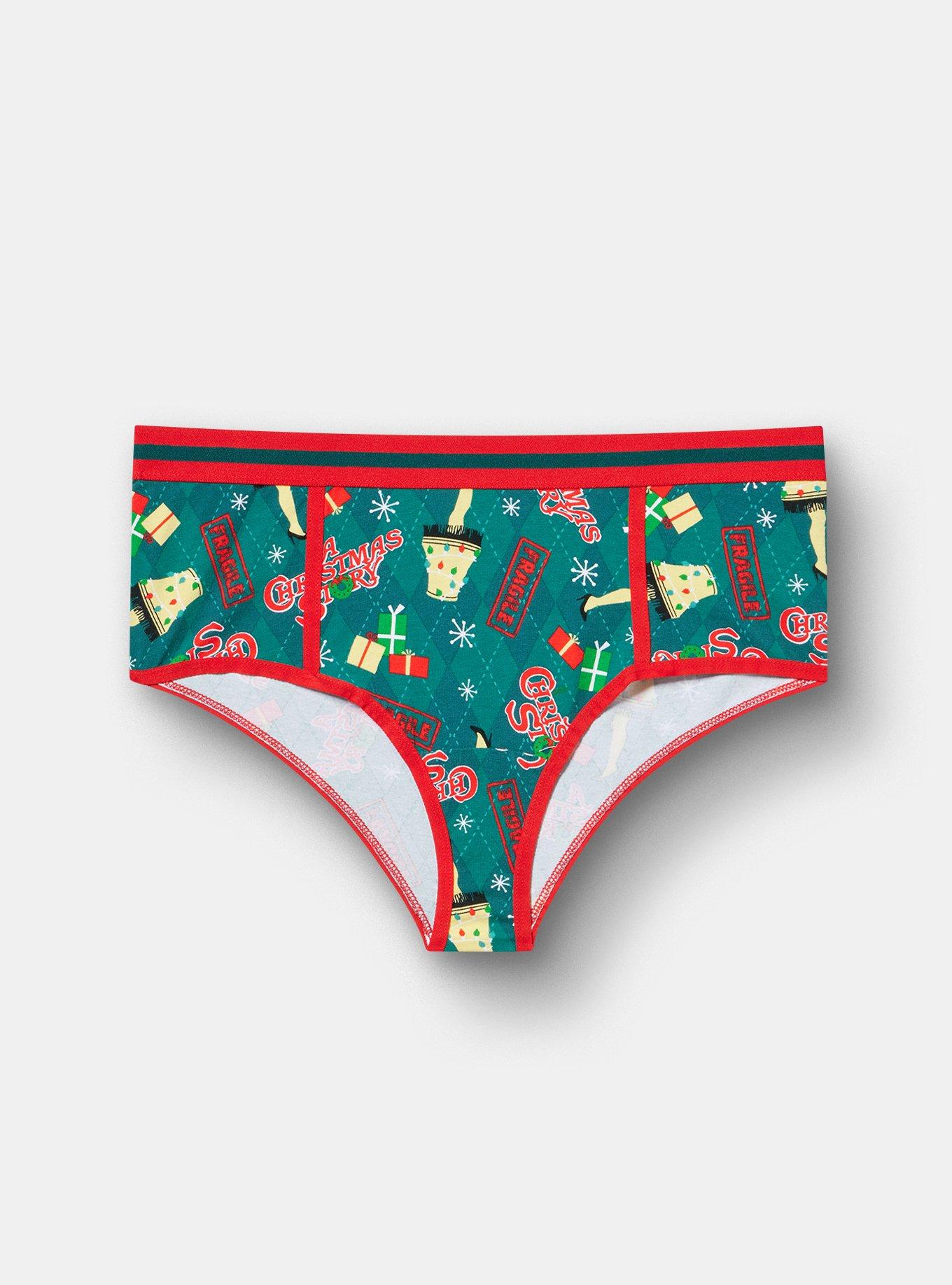 Stitch Mid-Rise Cotton Cheeky Panty