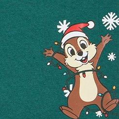 Chip 'n Dale Christmas Mid-Rise Cotton Shortie Panty, MULTI, swatch