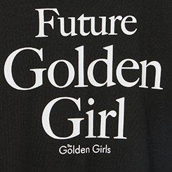 Plus Size Golden Girls Classic Cotton Tee, FUTURE GOLDEN GIRL DEEP BLACK, swatch