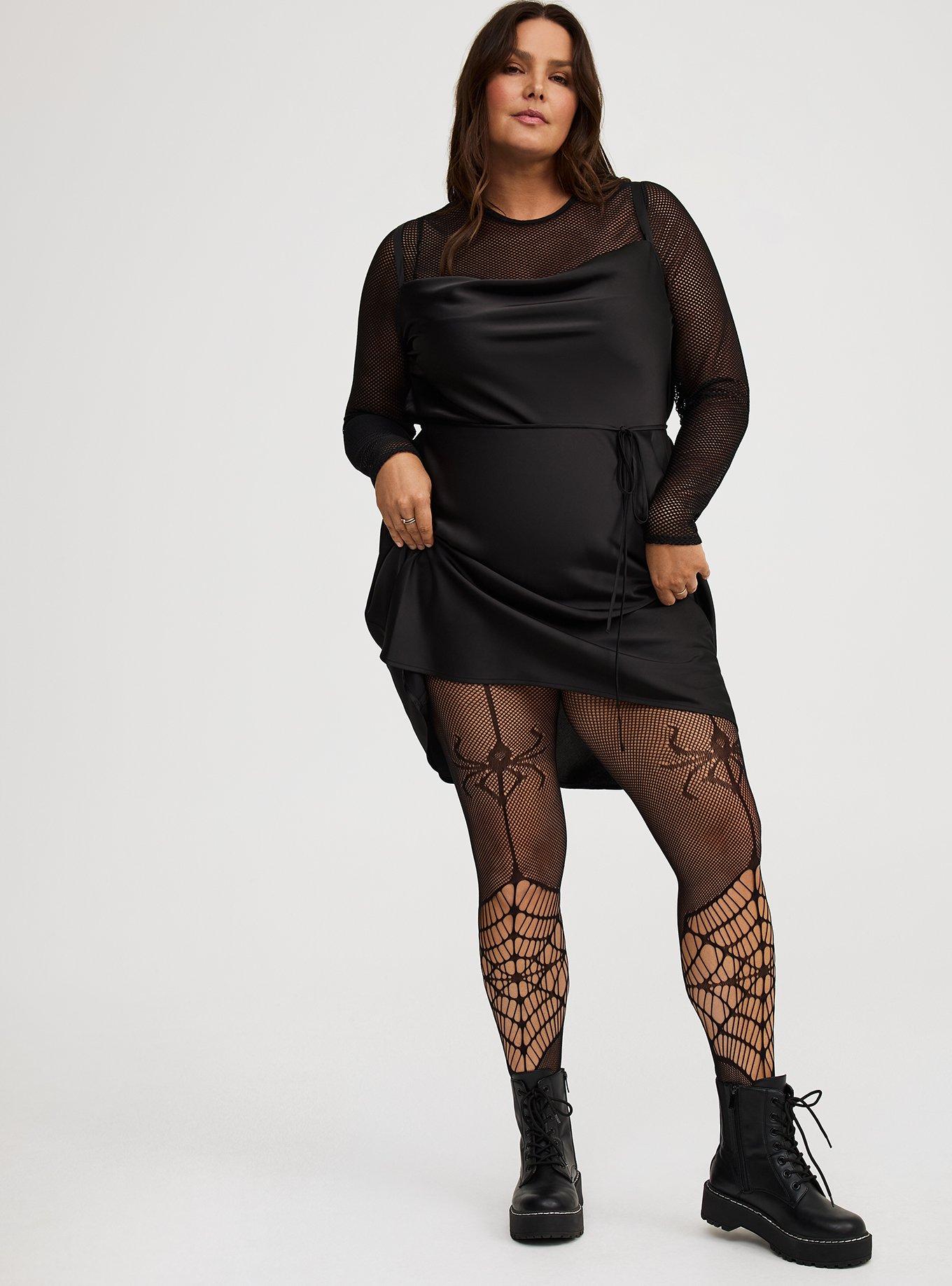Halloween Spider Web Tights