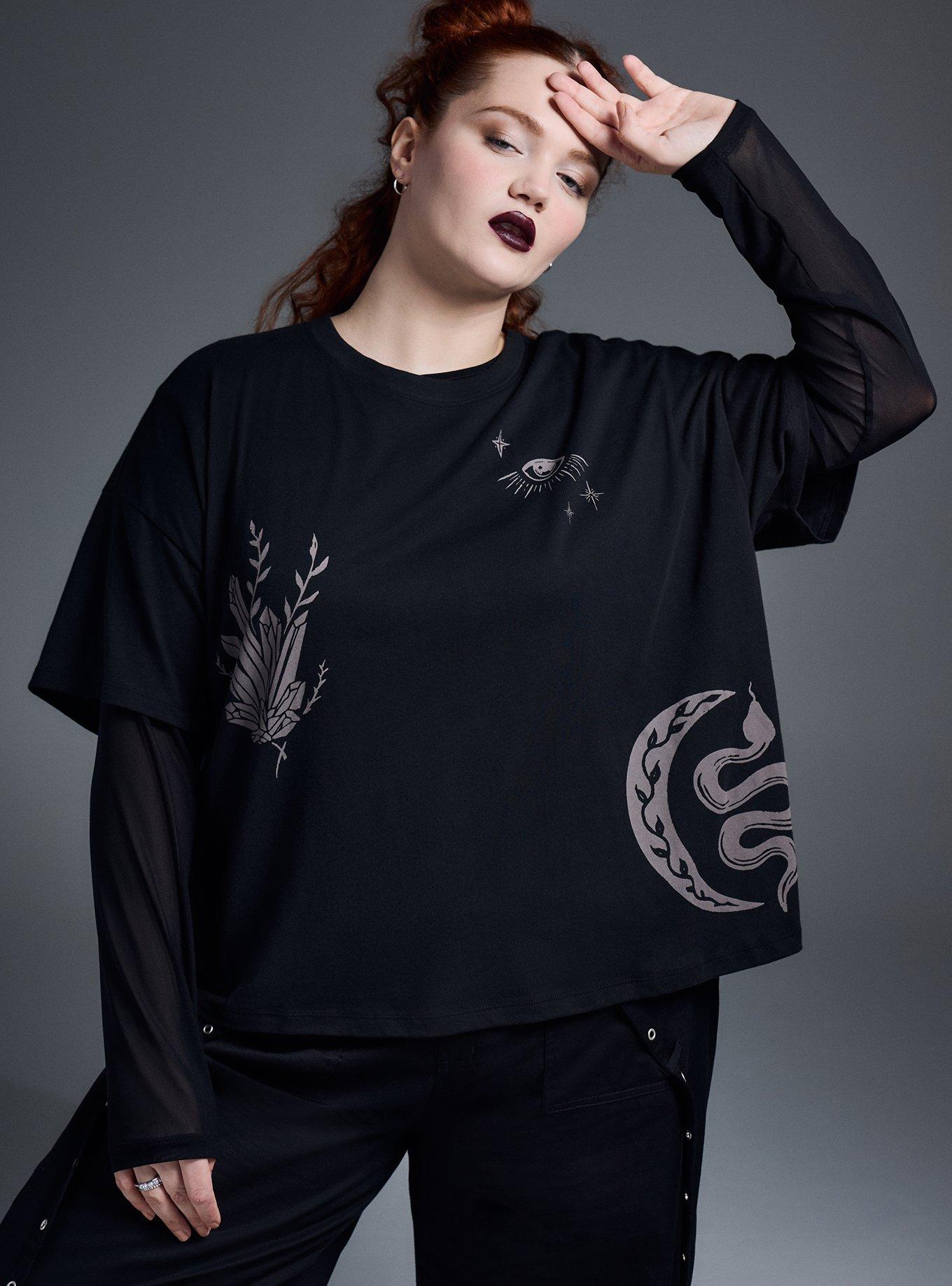 Nightfall Heritage Jersey Oversized Graphic Tee