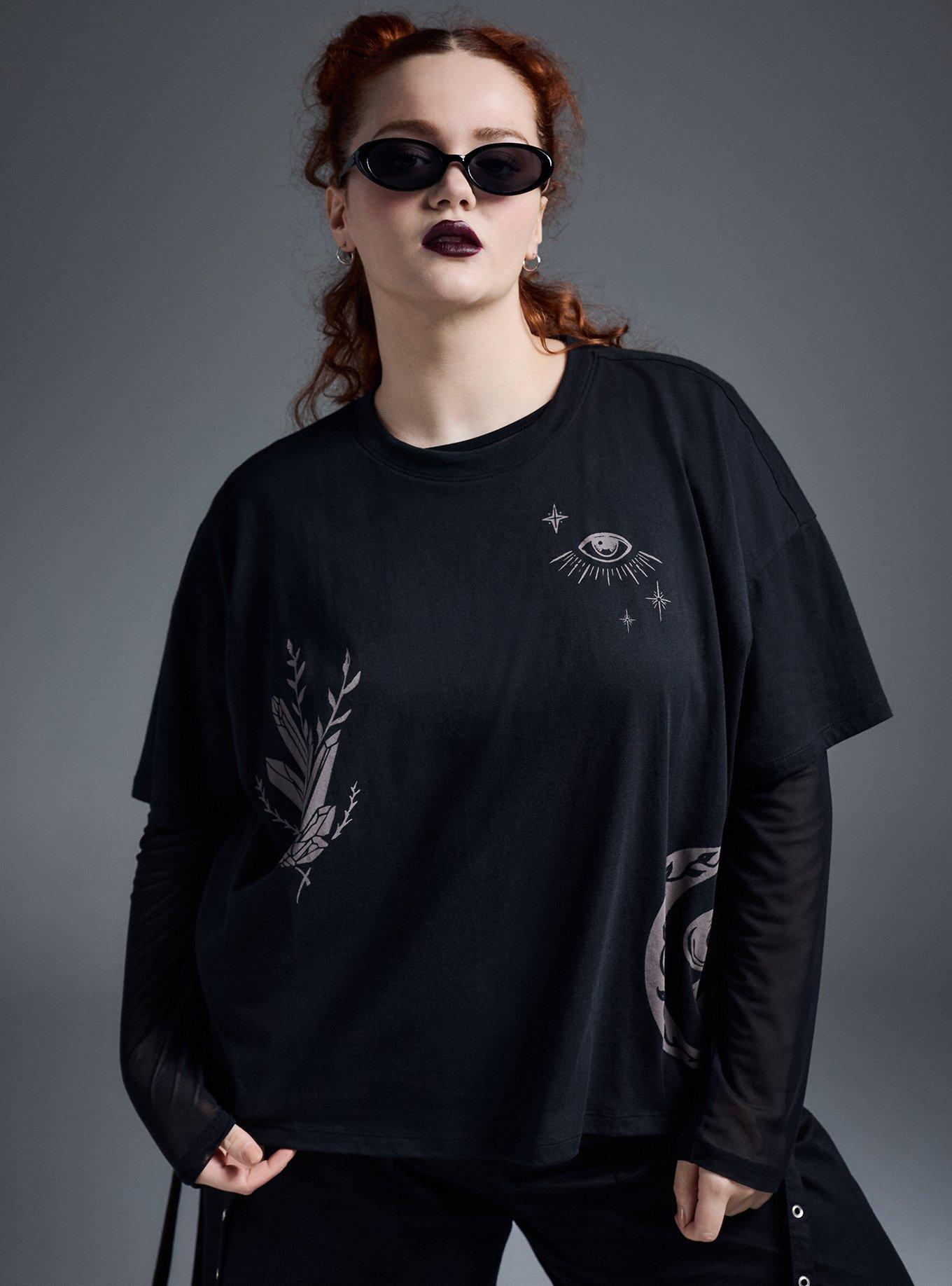 Nightfall Heritage Jersey Oversized Graphic Tee