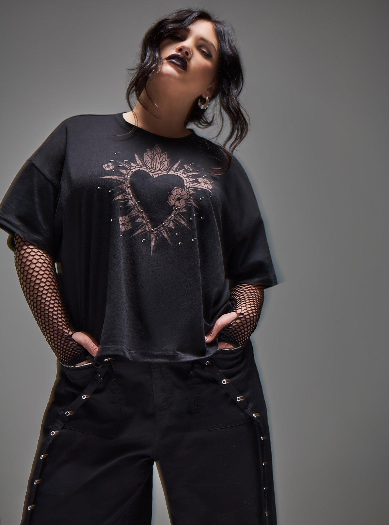 Nightfall Heritage Jersey Oversized Graphic Tee