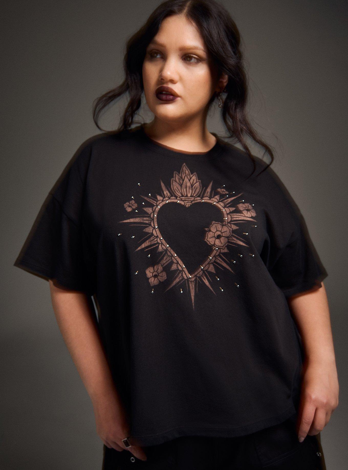 Nightfall Heritage Jersey Oversized Graphic Tee