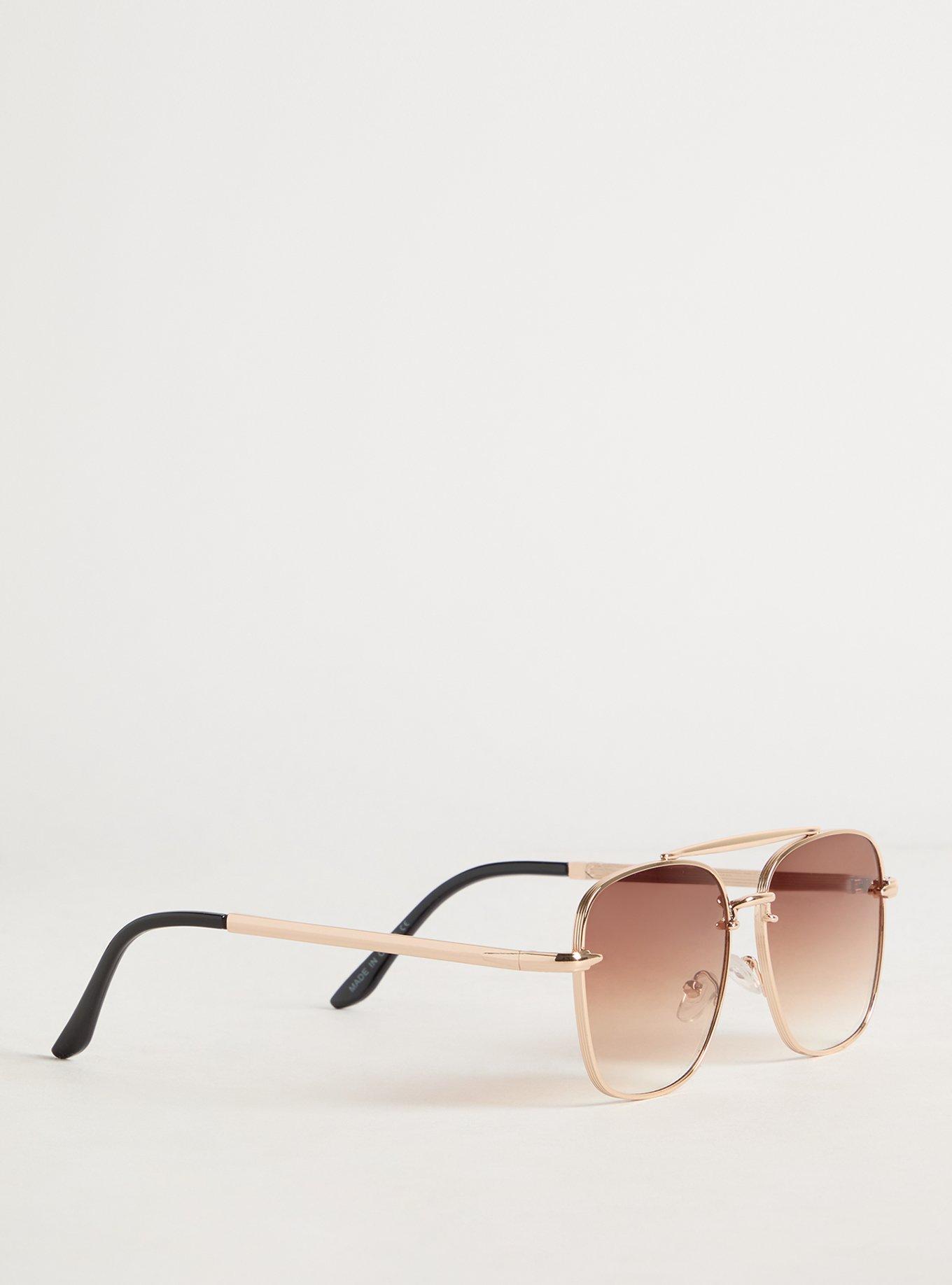 Square Aviator Sunglasses