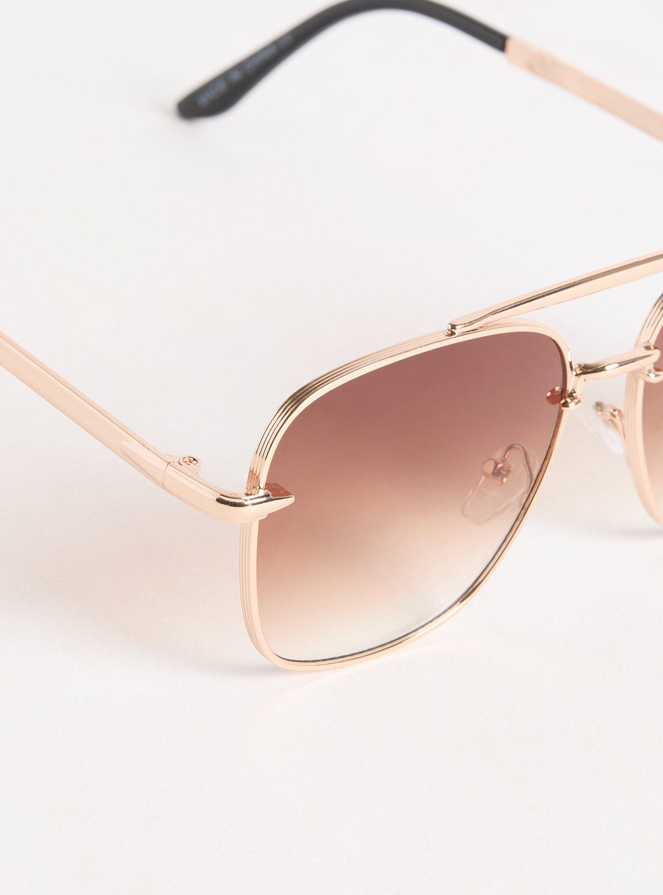 Square Aviator Sunglasses