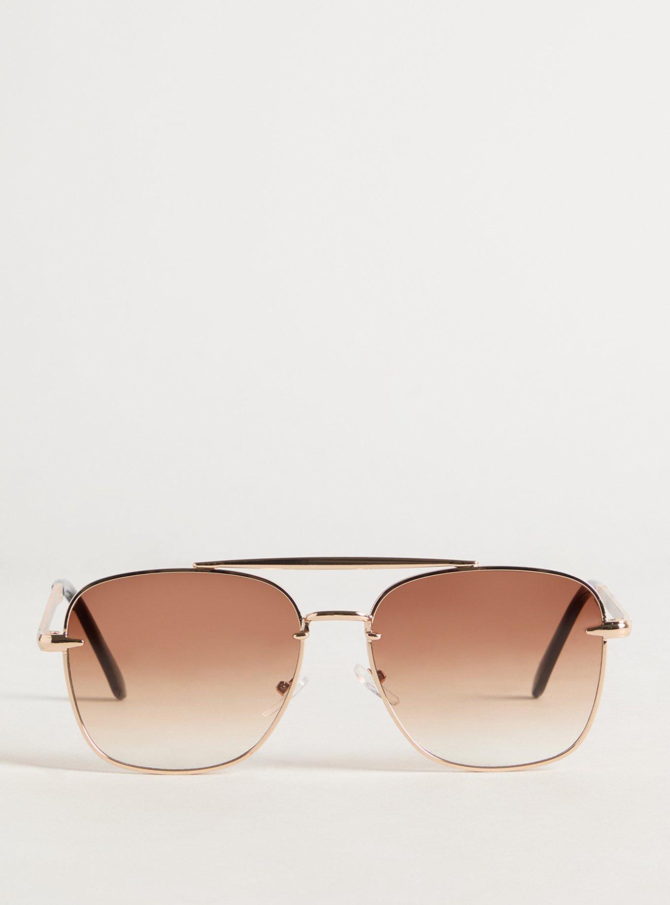 Square Aviator Sunglasses