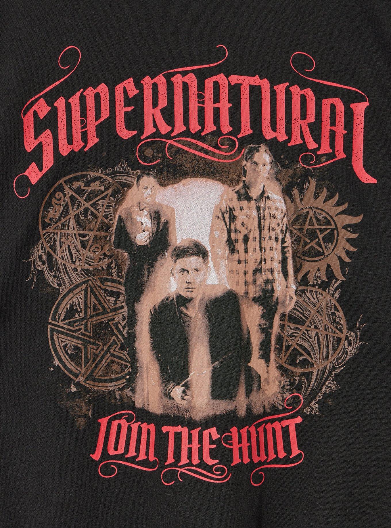 Supernatural Relaxed Cotton Crew Tee